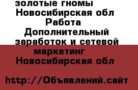 золотые гномы .... - Новосибирская обл. Работа » Дополнительный заработок и сетевой маркетинг   . Новосибирская обл.